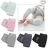 Pretty See 赤ちゃんクロール膝当て 膝サポーター レッグウォーマー 怪我防止 通気性 伸縮性 全5色
