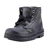 Palladium Pampa Hi Leather Zip ベビー 米国 4 ブラック カジュアルブーツ [並行輸入品]