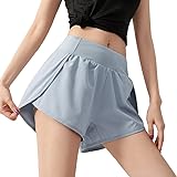 [MORGEN SKY] レディース ジョガーパンツ ヨガパンツ レギンス ショートパンツ 短パン 9分丈 スパッツ 一体型 部屋着 ジム ヨガウェア フィットネス スポーツ トレーニング ポケット付き ハイウエスト 美脚 ストレッチ 通気 速乾 C