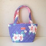 [カーリーコレクション] Curly Collection キルティングトートbag / ハイビスカス