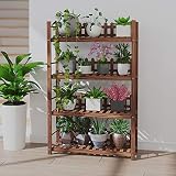 木製フラワーラック室内植物スタンド木製植物フラワーディスプレイスタンド木製ポットシェルフストレージラック屋外 (サイズ さいず : 70cm)
