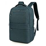 AspenSport ラップトップバックパック　耐衝撃 15.6インチPCバッグ　ビジネスリュック　撥水　大容量 リュックサック 　人気 高校生　プルシアンブルー　AS-B65PRUB