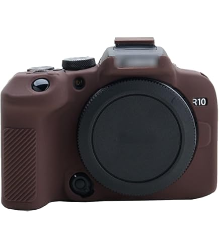 Amazon | Canon用 EOS R10用 ケース 18-45mmレンズ専用 SOOYEEH 三脚穴