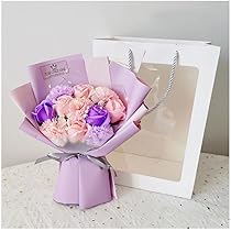 ソープフラワー薔薇 お誕生日 ・記念日 プレゼント 花束 は　母の日 ソープフラワー花束 母の日プレゼント，誕生日プレゼント ソープ