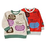 【アウトレット】 La Chiave トレーナー (80～130cm) キムラタンの子供服 レッド 80 ( 53369x53569-154 )