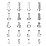 CAMVATE 1/4 "-20ステンレススチールスクリューパック複数タイプ（20個、1/4" -20 / 9mm / 13mm / 16mm / 19mm）