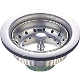 Olympia Faucets ACS-300100 Stainless Steel Duo Basket Strainer, Chrome Finish [並行輸入品]