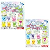 フルタック キラキラぐにゅっくま バスボール ２個セット バスボム 子供 お風呂 贈り物 プレゼントに最適 青リンゴの香り (マスコットサイズ)約W40xH45xD35mm BGK-01