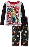 Justice League Komar Kids baby-boys幼児Jersey Set カラー: ブラック