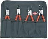 KNIPEX(クニペックス)  4本組 スナップリングプライヤー 1956