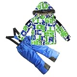 Copozz子スノーウェアキッズ服セット防水スキースーツジャケット&パンツ2個