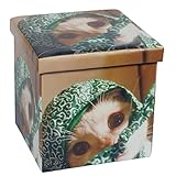 ボックススツール 折りたためる 収納ボックス スツール No.49 合成皮革