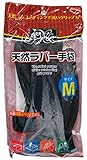 小久保工業所 作業用手袋 DJ-22 天然ゴム背抜き手袋 M 紺 5セット