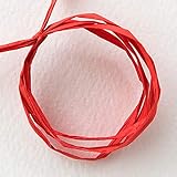 ヘッズ ペーパー ラフィア リボン 5mm幅×50m巻 レッド/赤 HEADS PR-RE