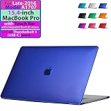 iPearl mCover Hard Shell Case for new Late-2016 15-inch Model A1707 MacBook Pro (with 15.4" Retina D