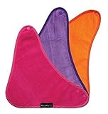 Bandana Wonder Bib Cerise/orange/purple by Mum 2 Mum Wonder Bib