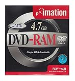 データ用4.7GB カートリッジ入りDVD-RAMメディア IMATION DVRAM-4.7S