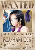ONE PIECE ワンピース 公式 手配書 ウォールステッカー 日本製 42cm×29.7cm(op-455:ハンコック 8000万)