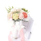 Korge-buy造花肉質保持花 結婚 ハッピーな瞬間 ルームの装飾 花束 フェード決して