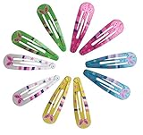 (ビグッド)Bigood パッチン ヘアピン 10点セット かわいい ベビー 女の子 キッズ ヘアクリップ 髪留め 髪飾り ヘアアクセサリー（タイプH）