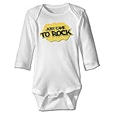 カッコいい 子供 ジャスト ロック ポスター Tシャツ コットン White Size 24 Months