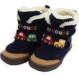 MIKIHOUSE(ミキハウス)ボア付き ベビーウィンターブーツ １６ｃｍ,紺（03）
