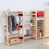 【JAJAN】天然木キッズ【nico】連結棚3枚セット ナチュラル[nicoオプション]［おまけ付き］「天然木nicoシリーズ」JJ-100JN_s