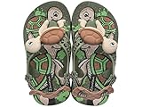 Ipanema Sea Baby Turtle Infant Sandals-Green-13.5