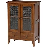 家具 便利 おしゃれ キャビネット（ブラウン） 101363000