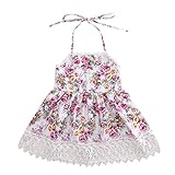 ベビーガールズ　レース　フローラル花柄　ドレスキーズパーティー結婚式 フォーマル用ドレス　ワンピース　 (120cm)