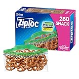Ziploc Snack Bags, 280 Count by Ziploc