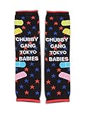 (チャビーギャング) CHUBBYGANG スターBABYレッグウォーマー ブラック