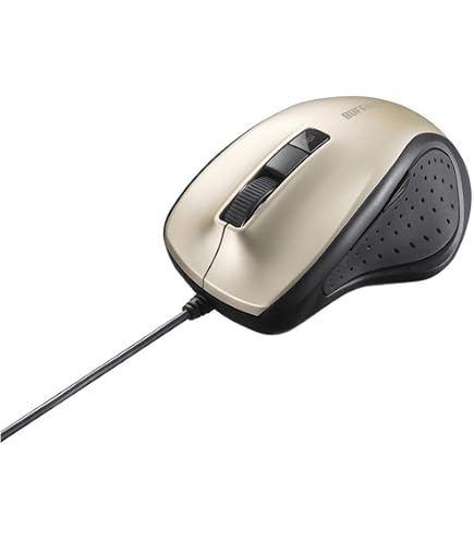 Amazon.co.jp: バッファロー BSMBU300BK 有線 BlueLED 静音 5マウス