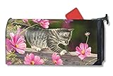 Curious Kitty Large Mailwraps磁気メールボックスカバー# 21341