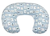 Motherhood 100 Percent Cotton Oeko-Tex Standard Ergonomic Nursing and Support Pillow (Retro Boy) by 
