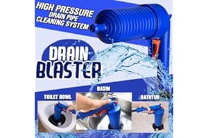 Air Drain Blaster, Sink Plunger, Air Power Toilet Plunger, Manual Pump Cleaner,Pipe Blaster, High Pressure Plunger for Bath/T