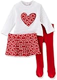 アガタ・ルイス・デ・ラ・プラダ ベビー Agatha Ruiz de la Prada Baby 赤いハートのセーターとスカートとタイツ 12M