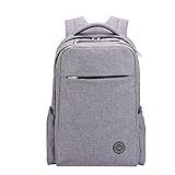 クス ット(Lekebaby) マザーズバッグ・フォーマ ピーコック ママバッグ 【軽量】【大容量 】【防水 】マザーズリュック (46*17*29cm)灰色