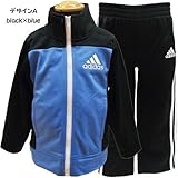 adidas アディダス ベビー ベビー服 ジャージ 上下セット - デザインA/12M＝75～80cm