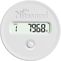 Amazon.co.jp: Niteangel 正確にハムスターホイール歩数計:9日間の連続
