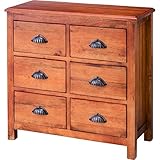 ワイドチェスト 6D [W70 x D34 x H68cm] 家具 収納家具 チェスト