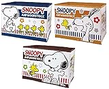 ハック スヌーピーお片づけ収納ボックス 3点セット 053985