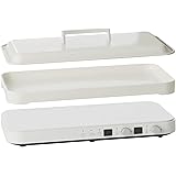 アビテラックス IHホットプレート AIH-HP 国内メーカー IH機能付き 卓上コンロ 2WAY ナノセラミック コンパクト 薄型 高加熱 IH対応 グリルプレート 9段階切り替え お手入れ簡単 丸洗い 90分タイマー 自動OFF 料理 BBQ パ