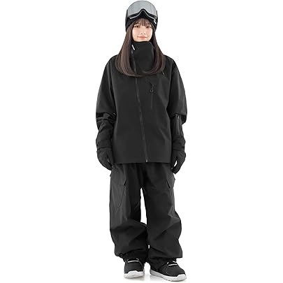 Amazon.co.jp: [DLITE] スノーボードウェア レディース 上下セット 全