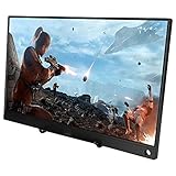 1920x1080P HDモニター、700：1 15.6インチナローフレームポータブル超薄型IPSパネルTYPE-C HDMI/NS/XBO