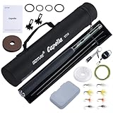 Goture テンカラロッドセット 渓流竿 3.6m/12ft テンカラロッド テンカラ竿 軽量 炭素繊維【テンカラ】 渓流釣り/河川釣り トラウト ヤマメ イワナ ニジマス アマゴ 釣り竿 カーボン製グリップ