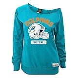 NFL Junior Girls " Wide Receiver」長袖ボートネックスウェットシャツ