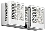 Elan Pandora Small LED VanityライトPandora 2ライト11インチWide統合LEDバス、 83725 1