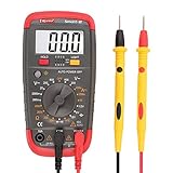 uxcell スマート-B デジタルマルチメーター DMMバッテリーロードLCDテスター オートパワーオフ