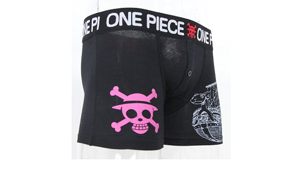 Amazon One Piece ワンピース 麦わら海賊団ボクサーパンツ トランクス アンダーウェア メンズ Xlサイズ ブラック ボクサー 通販
